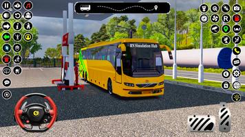 simulador de ônibus moderno Cartaz