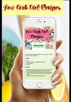 Low Carb Diet Recipes poster