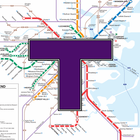 ikon MBTA Boston T Map