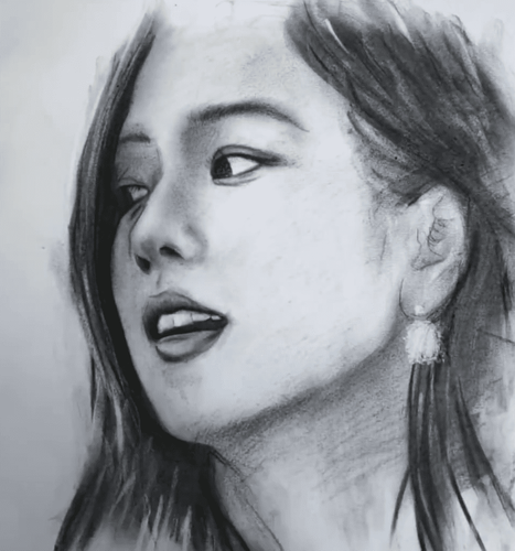 Blackpink Jisoo Drawing Easy - blackpink reborn 2020