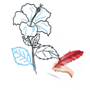 Hoe bloemen te tekenen-APK