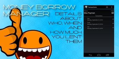 Money Borrow Manager poster