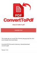 Convert to PDF poster