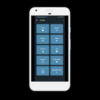 Material Design UI - UX Templa โปสเตอร์