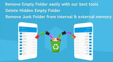 Delete Empty Folder - Empty Folder Cleaner постер