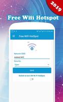 Free Wifi Hotspot capture d'écran 1