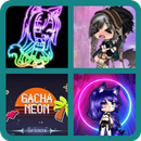 Gacha Neon Quiz 2022 Character APK