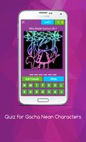 Quiz for Gacha Neon Chaaracter imagem de tela 3