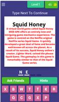 Squid Honey Quiz Poster