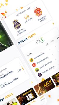 Official Peshawar Zalmi PSL Live Cricket Streaming 截图 1