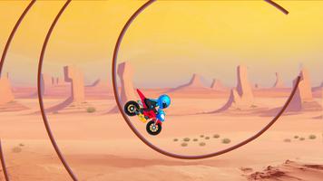 Trial Bike Stunt Racing Game Affiche