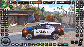 US Police Car Driving Car Game screenshot 1