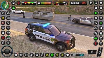 şehir polis araba otopark oyun Ekran Görüntüsü 2