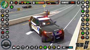 voiture simulateur police jeu capture d'écran 3