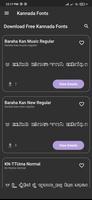 Kannada Fonts syot layar 1