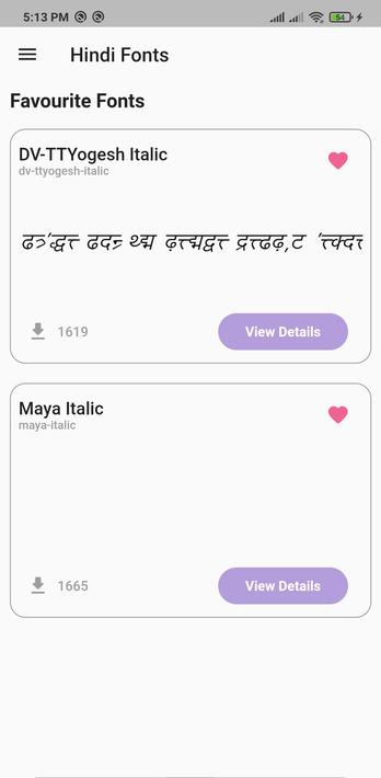 Hindi Fonts screenshot 14