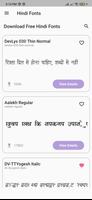Hindi Fonts ảnh chụp màn hình 1