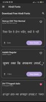 Hindi Fonts capture d'écran 2