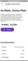 Sinhala Fonts 스크린샷 2