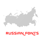 Russian Fonts icône