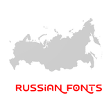 Russian Fonts ícone