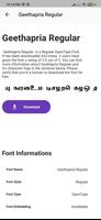 Tamil Fonts screenshot 2