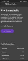 Thai Fonts screenshot 1