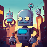 Idle Humans: Robotopia アイコン