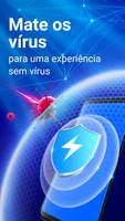Melhor Antivírus 2019: Limpador de Vírus e Memória Cartaz