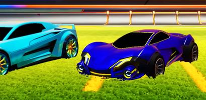 Rocket League HD Wallpaper постер