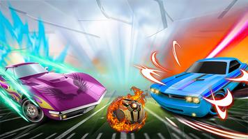 Rocket Car: Football Game 3D 截图 1