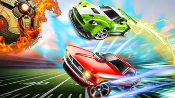 Rocket Car: Football Game 3D screenshot 2