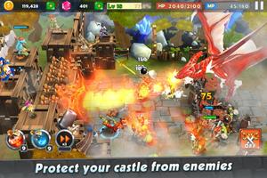 Castle Rush: Hero defender & Idle defense capture d'écran 1
