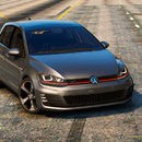 Car Golf GTI: Taxi & Parking APK