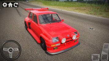 Renault 5 Turbo Drift Extreme Affiche