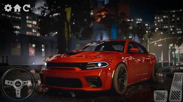 Speed Dodge Charger Parking الملصق