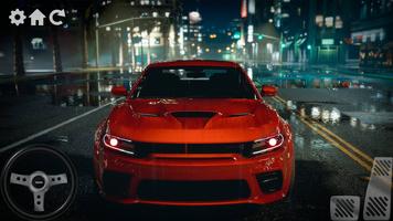 Speed Dodge Charger Parking скриншот 1