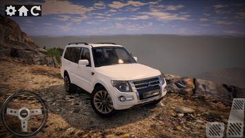 Offroad Pajero SUV Driving Sim скриншот 3