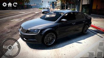 پوستر Speed VW Passat Traffic Racer