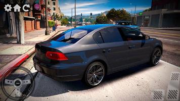 Speed VW Passat Traffic Racer تصوير الشاشة 1