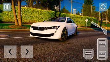 Peugeot 508: Driving & Taxi screenshot 1
