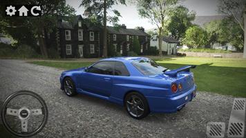 Speed Skyline R34 Car Racer ảnh chụp màn hình 1