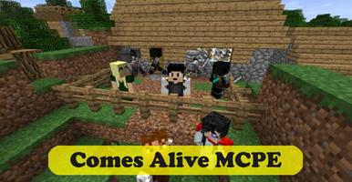 Comes Villagers Alive Minecraft تصوير الشاشة 2