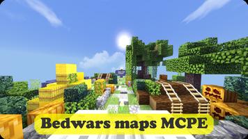 Map Bed Wars for Minecraft Affiche