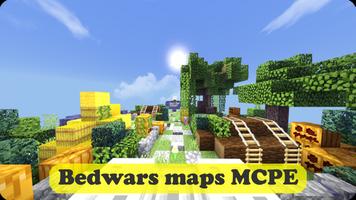 Map Bed Wars for Minecraft الملصق