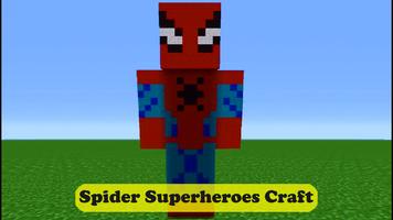Spider Superheroes MCPE Affiche