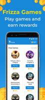 Money earning app Frizza الملصق