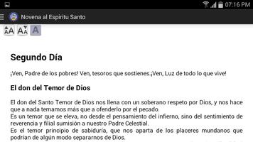 Novena al Espíritu Santo screenshot 3