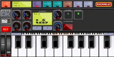 Rockrelay Synth FM الملصق