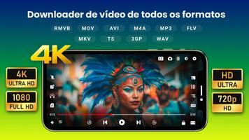 downloader de vídeo Cartaz